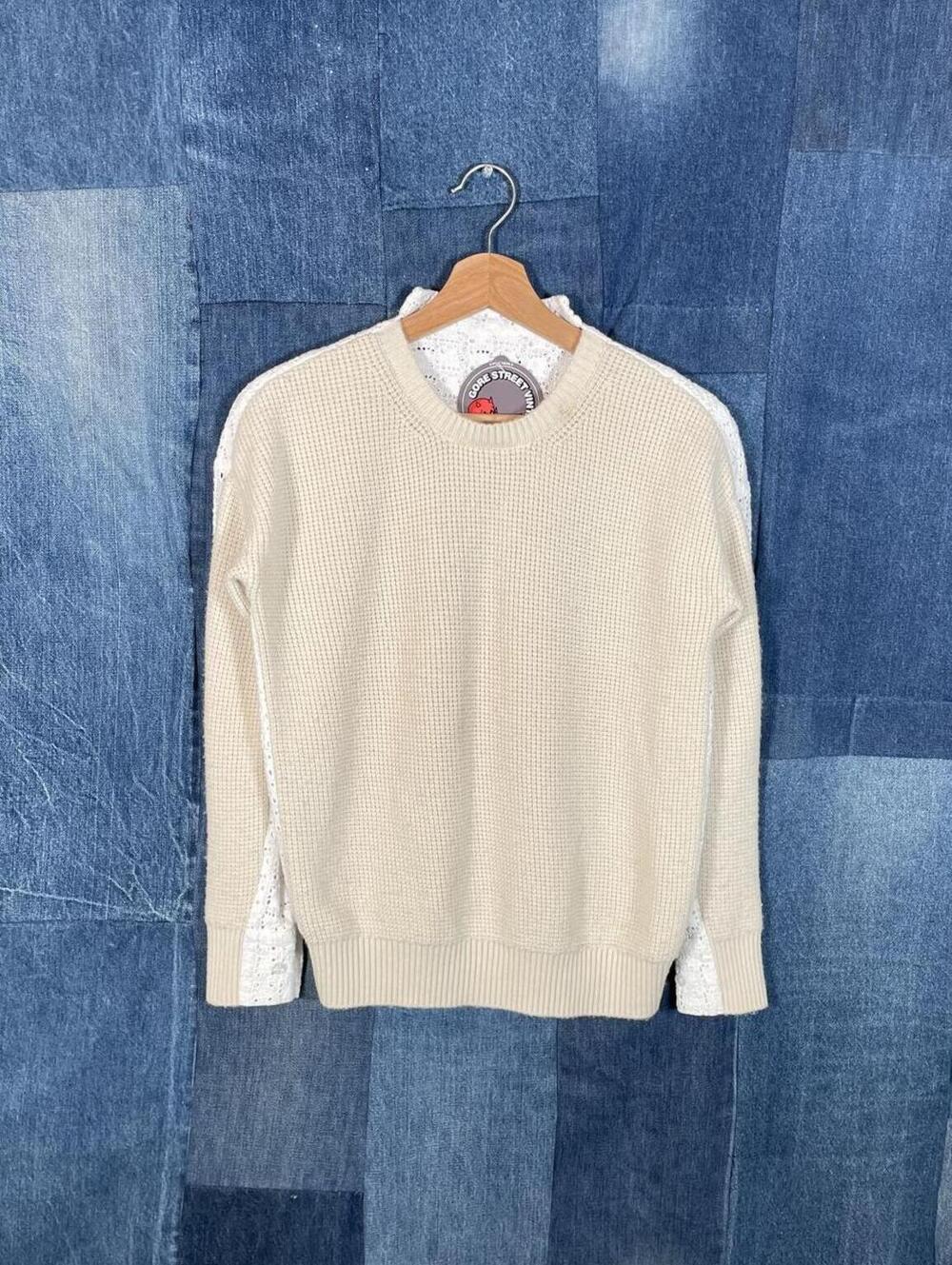 Sacai Knit/Crochet Sweatshirt size M 18X22